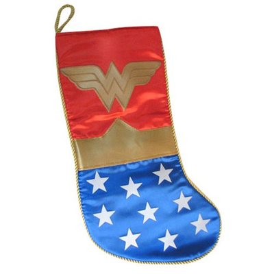 wonder woman christmas stocking