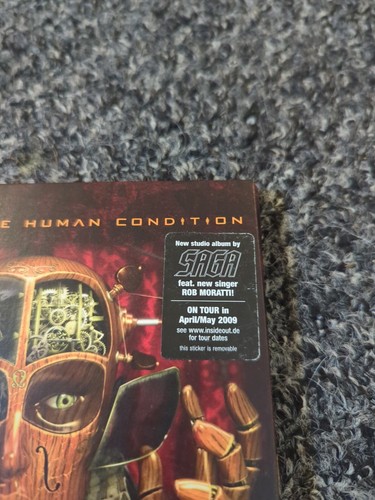 Saga CD - The Human Condition 2009 - Canada Prog Rock DIGIPAK NM - Foto 2 di 9