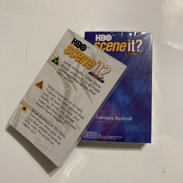 HBO Scene It? Replacement Trivia Cards 2005 288 Questions FACTORY SEALED