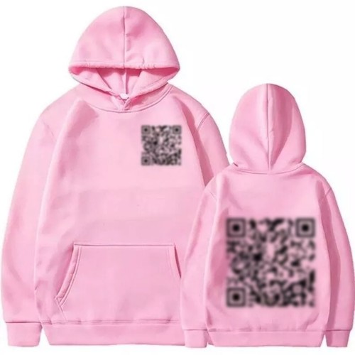 Lustiger Fu QR Code Hoodie, Fuck You QR Code Hoodie, QR Scan Code Witz Sweatshirts - Bild 22 von 26