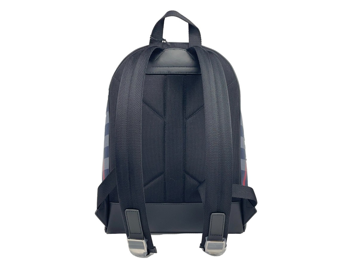 Burberry Jeff Check Canvas Backpack Bookbag | eBay