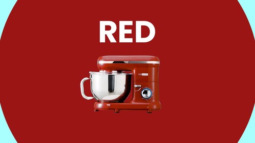 Electric Countertop Food Stand Mixer 660W 10 Speed 6QT Tilt-Head Kitchen Beater - Video 1 of 1