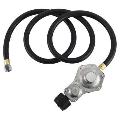Easy and Convenient 5FT Two Stage Propane Regulator with Type 1QCC 1 Connection