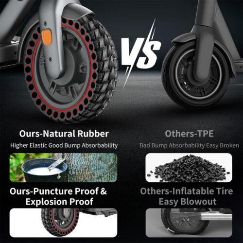 E-Scooter Vollgummi Reifen 2X8,5ZOLL Für XIAOMI M365 PRO 1S PRO2 Off-Road-Reifen - Bild 11 von 17