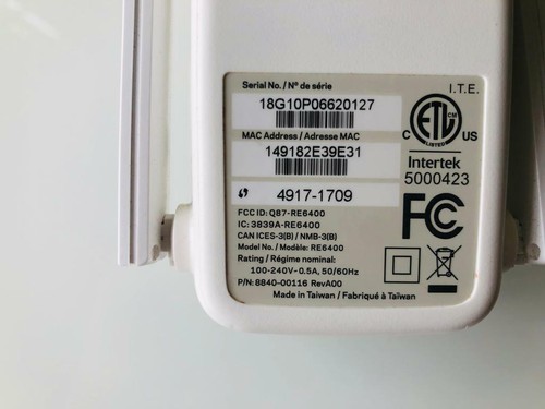 Linksys RE6400 AC1200 BOOST EX Wi-Fi Range Extender - Picture 4 of 4