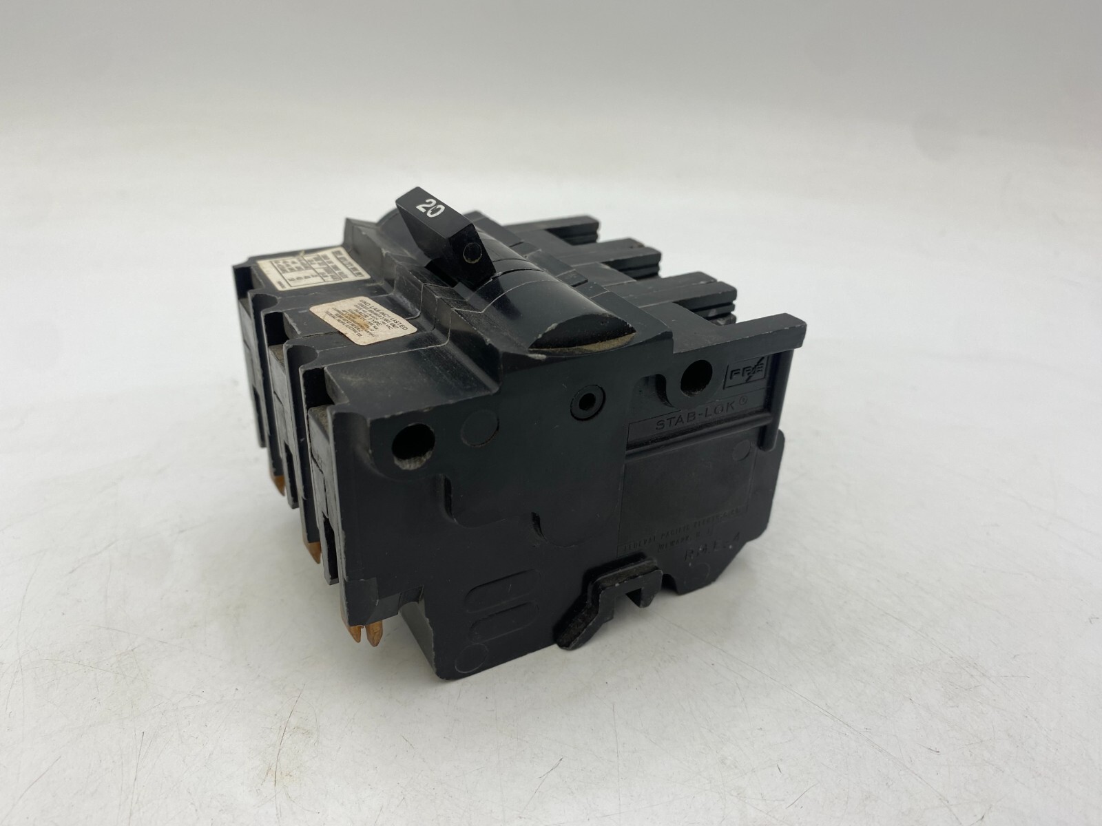 FPE NA320 Plug in Circuit Breaker 20A 240V 3P 3PH NA Used 20 AMP 240 Volt 3 Pole