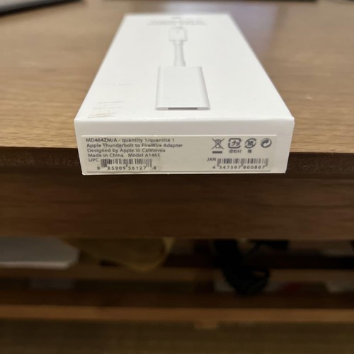FireWire Thunderbolt Adapter MD464ZM/A (Same as MD464LL/A) From Japan - 第 4/4 張圖片