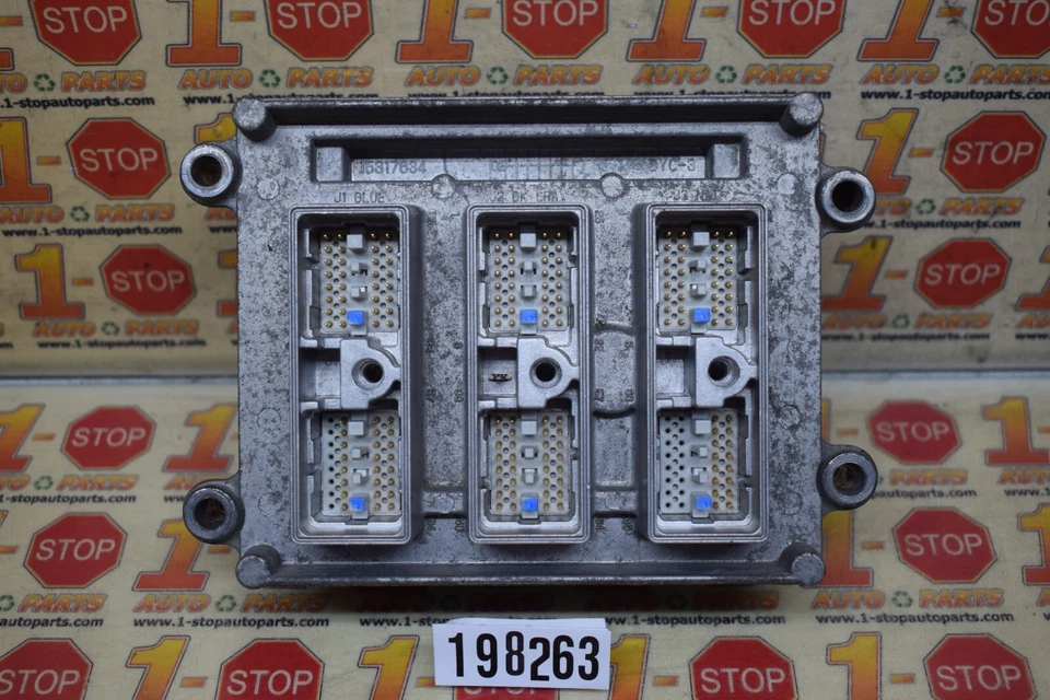 03 04 05 GMC ENVOY ENGINE COMPUTER MODULE ECU ECM 12574976 YFTP OEM — 第 4/4 张图片