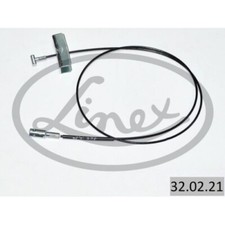 1x Seilzug, Feststellbremse LINEX 32.02.21 passend für NISSAN OPEL RENAULT
