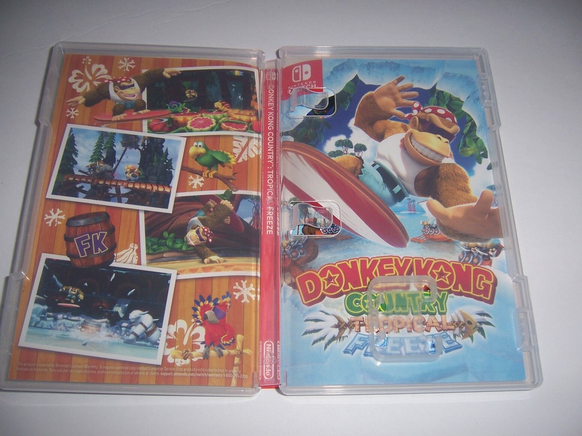 Original Box Case Replace Nintendo Switch Donkey Kong Country