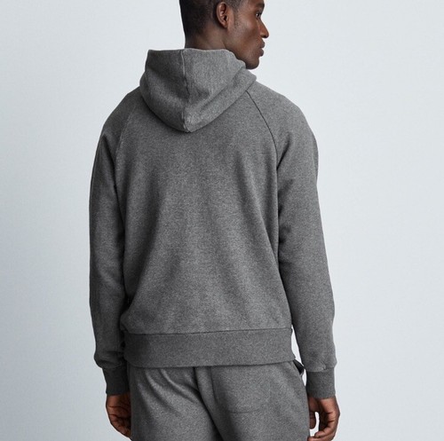 EVERLANE Men’s The Track Hoodie Gray NEW Size Small Athletic - Picture 2 of 11
