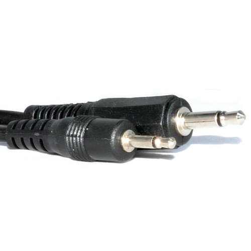 1.5m Mono Cable 2.5mm Male to 3.5mm Mono Jack Plug Audio 2 Pole Lead [005979] - Afbeelding 5 van 5