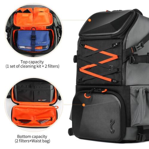 K&F Concept Large Camera Backpack Waterproof Rain Cover Outdoor for Canon Nikon - Picture 5 of 12