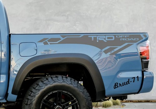 Toyota Tacoma TRD OFF ROAD 2021-2016 Side Vinyl Decals Stickers Graphic Stripe - Picture 2 of 7