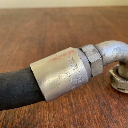 Porsche 911 Engine Oil Line OCT. 1970 Date Stamp Pump Tank Hose GENUINE Original - Picture 3 of 7