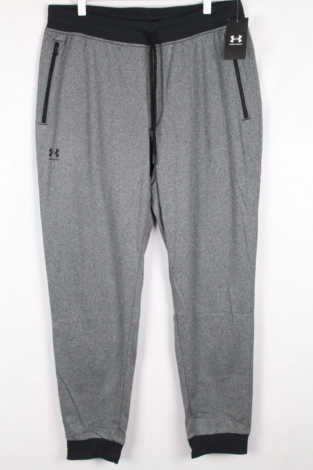 Under Armour Men's Tricot Jogger Pants Black Heather Grey 1366207
Opens in a new window or tab