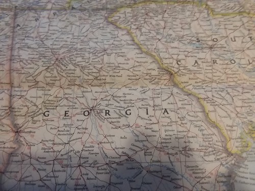 Historical 1947 National Geographic Map Southwest U.S. Litho By A. Hoen & Co - Picture 3 of 8