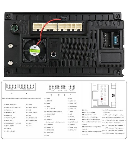 7" Android 12 8-Core 4+64GB 2-DIN Car GPS Navi Radio Stereo DSP Head Unit+AHDCAM - Picture 13 of 16