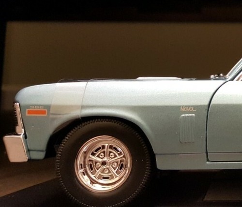 Licensed GM 1/18 1:18 Scale Chevy Chevrolet NOVA 396 SS detail diecast model car - Picture 5 of 11