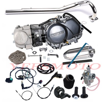 Full Lifan 125cc Engine Motor+Kit Kick Start for CRF50 CT110 CT70 CL70 Z50 XR50R