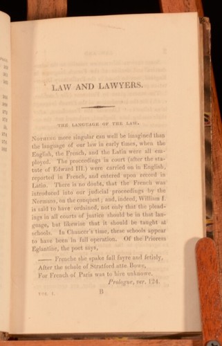 1825 3vol Westminster Hall Professional Relic Anecdotes Bar Bench Woolsack First - Picture 8 of 10