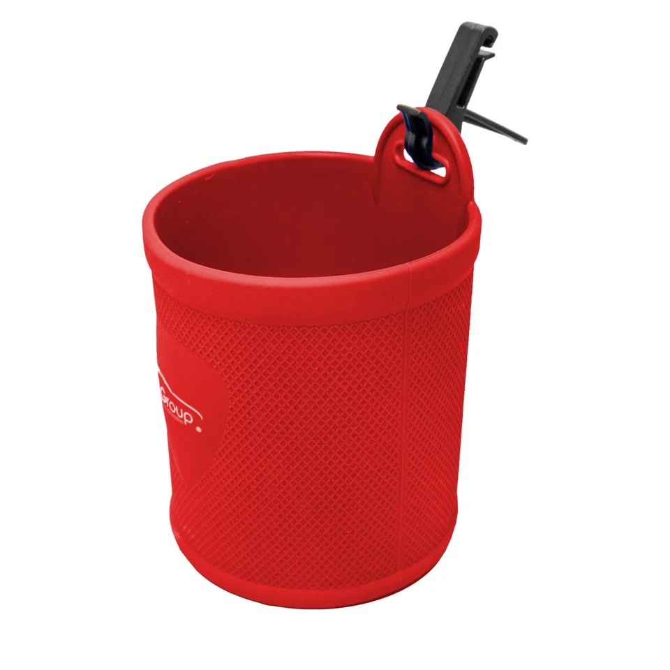 Soporte para teléfono botella taza de silicona FH Group, organizador de coche almacenamiento para SUV - rojo Foto 4 de 4