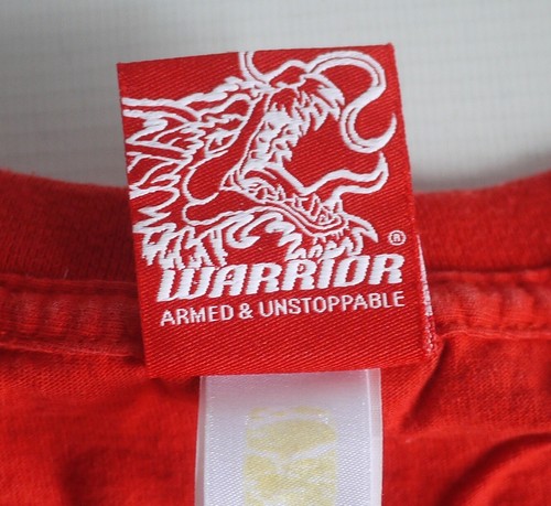 Autentica maglietta LFC Liverpool Football Club Warrior rossa manica corta top XXL - Foto 10 di 11