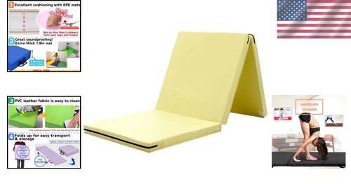 Ensuring Comfort: 71"x24" Waterproof Gymnastics Mat for Kids & Active Adults - Picture 2 of 11