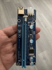 PCI-E 1x to 16x Powered USB3.0 GPU Riser Extender Adapter Card