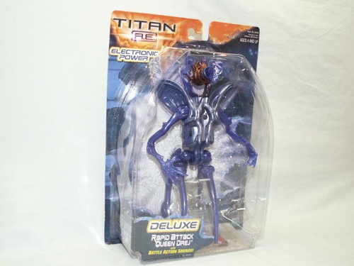 Rapid Attack Queen Drej Electronic Battle Sounds Titan AE Hasbro 2000 New - Picture 1 of 2