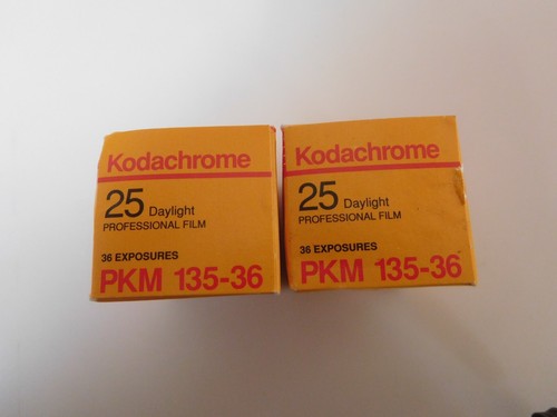 KODAK KODACHROME PROFESSIONAL FILM - ISO 25 - PKM 135-36 - LOT OF 2 - Picture 2 of 4