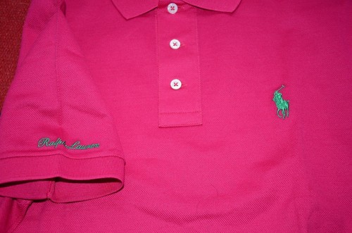 Ralph Lauren Purple Label Made in Italy 100% Cotton Pony Logo Mesh Polo Shirt - Picture 3 of 5