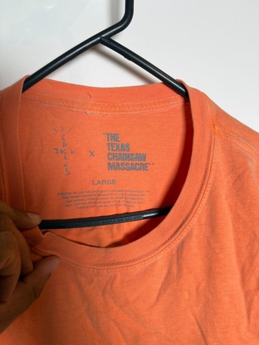 Travis Scot T Shirt Texas Chainsaw Massacre Halloween NYC October 28 Large Size - Picture 12 of 15