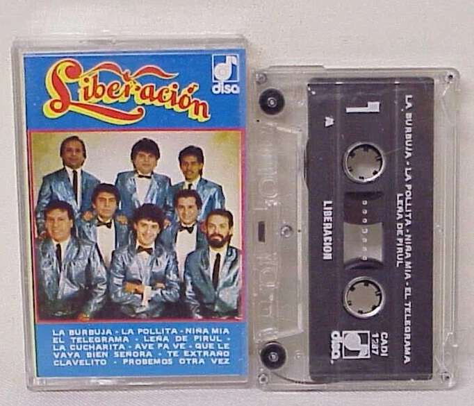 САМОНАЗВАННАЯ ЛАТИНОАМЕРИКАНСКАЯ КАССЕТА LIBERACION DISA CADI-1287 CUMBIA ROMANTICA - Изображение 4 из 4