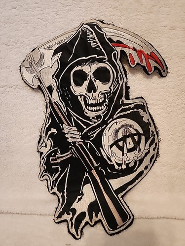 Sons Of Anarchy Grim Reaper Patch - Picture 1 of 3