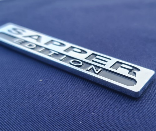 Sapper Edición Especial - Cromo ABS 3D Automóvil/Coche/Camión/Calcomanía/Logo - Imagen 2 de 7