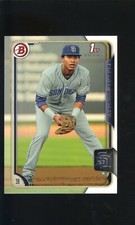 2015 BOWMAN CHROME BASEBALL CARD GABRIEL QUINTANA #BP65 NM-MT PADRES