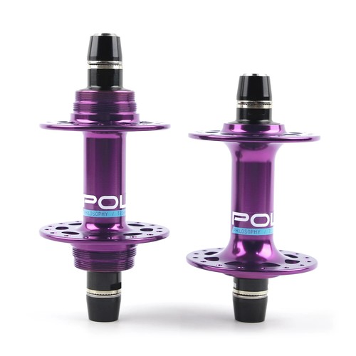 Fixed Gear Bike Hubs Aluminum Alloy Front Rear Track Bicycle Single Speed Hubs - Picture 26 of 36