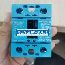 1Pcs New For celduc solid state relay SOB967660 24-600Vac 75A 10-30Vdc