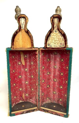 Torahetui gebraucht Sefer Torah Rollenetui Cover israelisches Holz Geschenk Judaica skd 65 - Bild 3 von 4