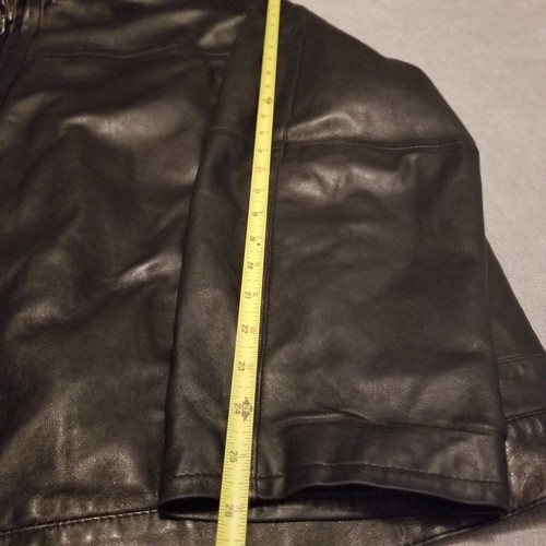 Rochester Big & Tall by Remy Leather Coat Jacket Men 3XLB Dark Brown Made In USA - Picture 13 of 13