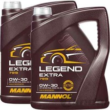 2x5L MANNOL LEGEND 0W-30 MOTORÖL API SN ACEA passend für BMW LL-12FE MB 229.61