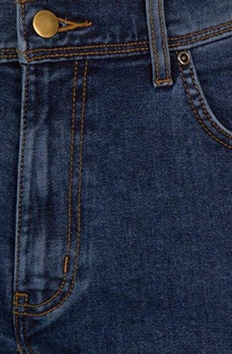 Pantalones de mezclilla elásticos Wrangler icónicos de pierna delgada para hombre ajuste regular *SEGUNDOS DE FÁBRICA* - Imagen 5 de 9