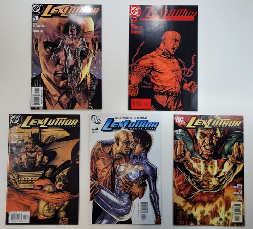 Lex Luthor: Man Of Steel #1-5 Full Set (DC, 2005)
