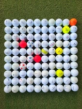 100 Used Titleist, Callaway, Bridgestone, Vice, Nike, Taylor Made Golf Balls ⛳️