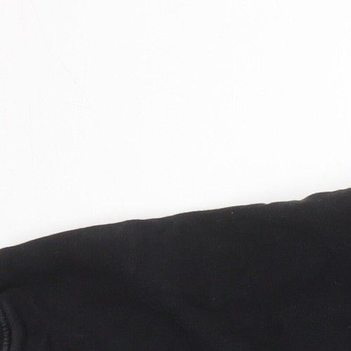 ASOS Womens Black Cotton Blend Pullover Sweatshirt Size 12 - Picture 6 of 10