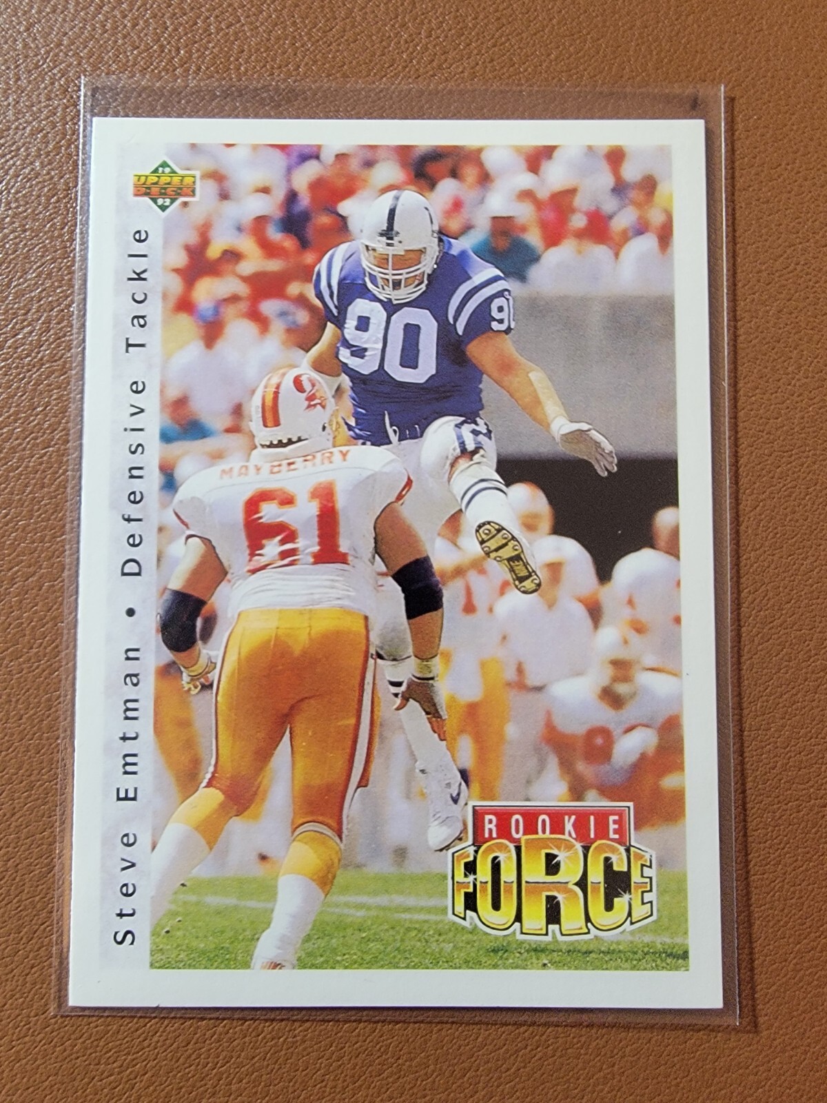 1992 Upper Deck - Steve Emtman #409 (RC)