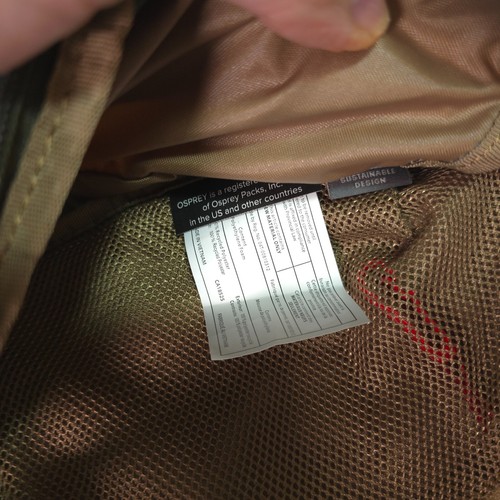 OSPREY Daylight 2L marsupio vita fianchi marsupio borsa cintura NUOVO - Foto 6 di 9