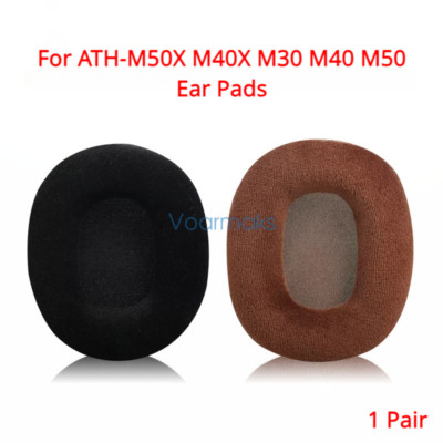 Replacement Velour Ear Pads for ATH-M50X M40X M30 M40 M50 Headphone