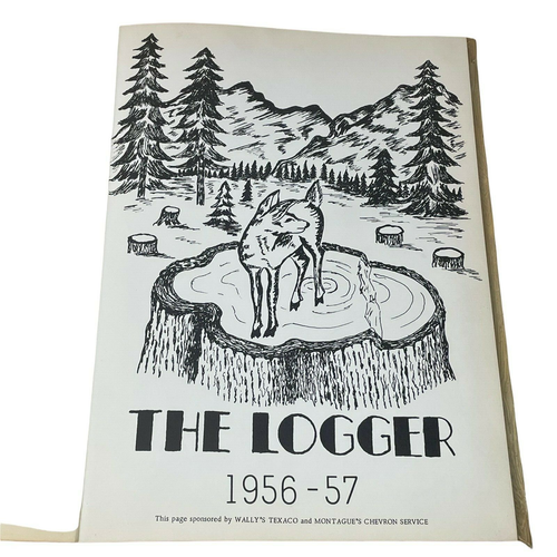 1957 Logger Potlatch High School Idaho Vintage Yearbook Annual  - Picture 2 of 7